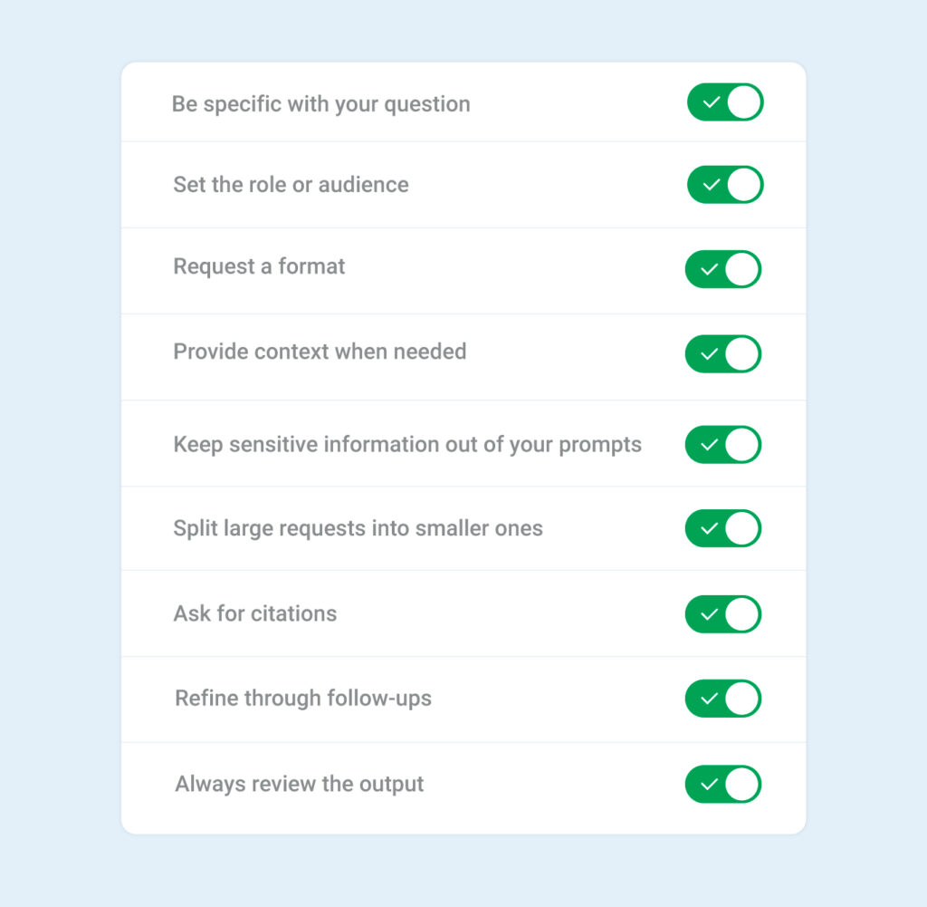 How to Write Prompts for Perplexity